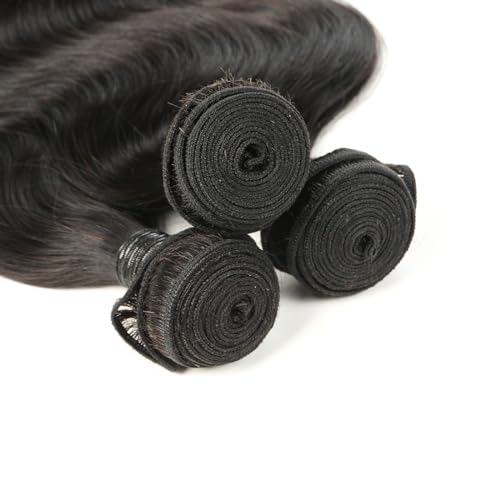FW Hair 10A Brazilian Body Wave Bundles 14 16 18 20inches Unprocessed Body Wave Human Hair Bundles Brazilian Virgin Hair Body Wave Weave Sew in Bundles Natural Color - Image 6