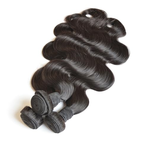 FW Hair 10A Brazilian Body Wave Bundles 14 16 18 20inches Unprocessed Body Wave Human Hair Bundles Brazilian Virgin Hair Body Wave Weave Sew in Bundles Natural Color - Image 2