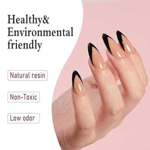 FZANEST Jelly Brown Nude Gel Nail Polish,Sheer Milky Gel Polish All Seasons Colors Soak Off LED UV Gel Varnish Nail Art Manicure,0.5 Fl Oz - Image 3