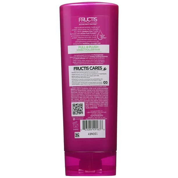 Garnier Fructis Color Shield Fortifying Conditioner 12 Fl Oz, Value 2-Bottle Set - Image 2