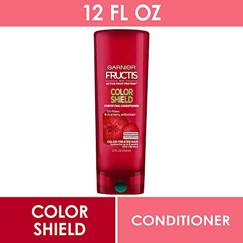 Garnier Fructis Color Shield Fortifying Conditioner 12 Fl Oz, Value 2-Bottle Set - Image 8