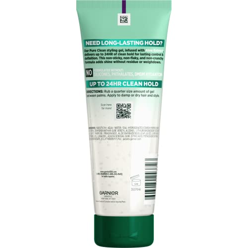 Garnier Fructis Style Pure Clean Styling Gel, 2 Pack, 6.8 Fl Oz Each - Image 3