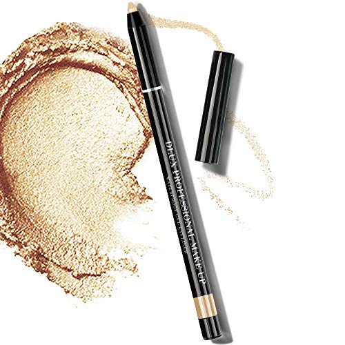 Gel Eyeliner - 4g Stick Eye liner, Waterproof Pencil Gel Liner, Smooth Cream Eye shadow, Smudge-Free, Long-Lasting, Intense Colours, Easy To Use Korean Cosmetic