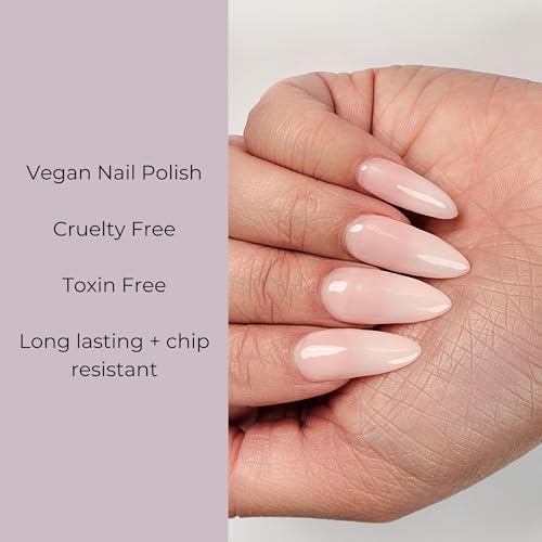 Gel Nail Polish – Pink Shade - Nude Nail Polish Long Lasting - Quick Dry Nail Polish Kit Nail Art Starter Manicure – Count to Tan - Image 4