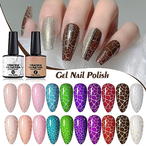 Gel Polish Set Nail Polish Jelly Gel Polish Nail Art Manicure Salon at Home Long-lasting Chip-Resistant Quick Dry Neutral Nude Shinny Nail Gel Polish Nail Glitter Deals Today - Image 5