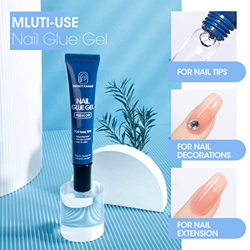Gel X Nail Kit with 504 Almond Tips and UV Lamp for Home Salon - Image 6