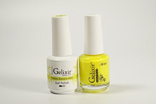 Gelixir - Duo UV/LED Soak Off Gel + Nail Polish (65 - Yellow Banana)