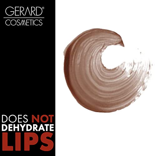 Gerard Cosmetics Color Your Smile Lip Gloss Cocoa Bean | Super Pigmented Brown Lip Gloss with LED Light and Mirror | Shiny Finish | Hydrating Brown Lipstick | Cruelty Free and Made in USA - Image 3