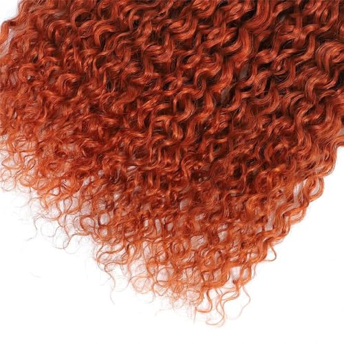 Ginger Orange Kinky Curly Human Hair Bundles for Women - 3 Piece Set, 100% Natural - Image 6