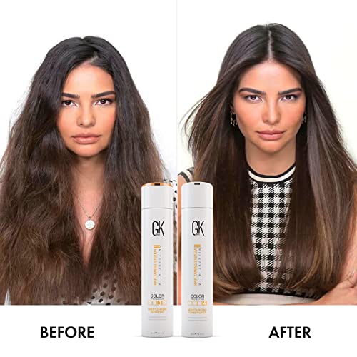 GK Hair Moisturizing Shampoo and Conditioner Set with Leave-In Cashmere Cream 10.1 Fl Oz 1.69 Fl Oz - Image 6