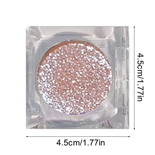 Glitter Eyeshadow Palette Women Makeup Eye Shadow Sparkling Liquid Eyeshadow Flake-Proof Long Lasting One-Swipe Coverage Lightweight Quick Dry Waterproof Multi-Dimensional Eye Looks Sales Clearance - Image 3