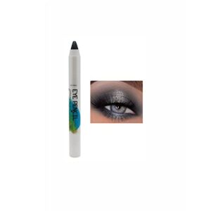 Glitter Eyeshadow Stick Matte Metallic Shimmer Eyeshadow Pencil Waterproof Long Lasting Strong Pigmented Soft Smooth Pearl Eye Makeup Crayon for Women