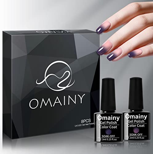 Glitter Gel Nail Polish Kit, Glitter Gel Polish Gel Nail Kit, UV LED Soak Off Glitter Nail Polish Gel, Valentine's Day Christmas Thanksgiving New Year Gift for Women Mom Girlfriend (US-6CS-002) - Image 8
