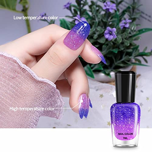 Glitter Gel Polish Nail Set Jelly Gel Polish Nail Art Manicure Salon Home Glossy Shine Long-lasting Chip-Resistant Quick Dry Nail Gel Polish Nail Glitter My Orders Placed - Image 6