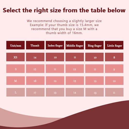 Glue Fake Press on Nails Short - Press on Nails for Women, Short Fake Nails Stick Glue on Nails Coffin, Burgundy Classy Acrylic Artificial Nail Gift for Women/Adult Party-Radiant Bijoux(M) - Image 5