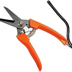 Goat Hoof Trimmer Carbon Steel Trimming Shears for Sheep Goats Pig Hooves Rustproof Twin-Blade Trimmers Foot Rot Nail Trimmer (Straight Head)