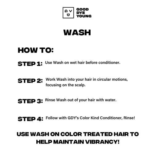 Good Dye Young Color Safe Conditioner - Sulfate Free Conditioner - Hair Shampoo 8oz. - Image 3
