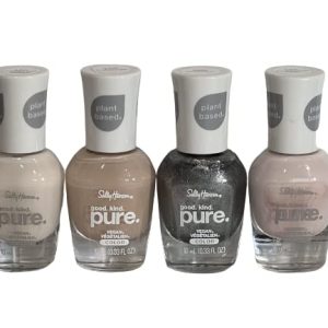 Good Kind Pure Nail Polish Set 4-Piece Random Collection - NEW - Vegan - No Repeats, (New and Never Opened)