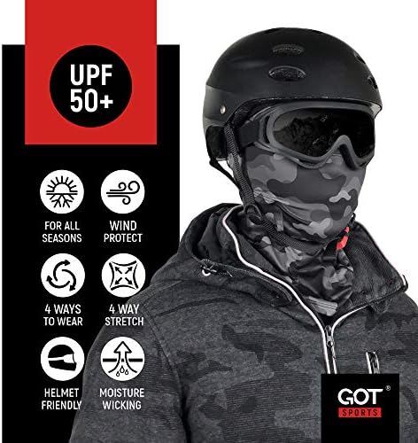 GOT Sports UPF 50+ Balaclava Face Mask - Sun Protection Hood Balaclava for Men Women - Motorcycle Sheisty Mask for Fishing - Image 2