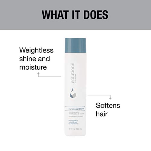 GREAT CLIPS Solutions Volumizing Conditioner, 10oz | Adds Volume, Thickness, & Shine | For Fine, Thin, & Oily Hair - Image 4