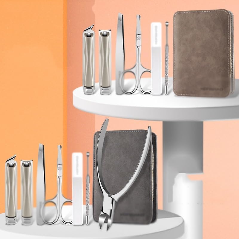 GYLXW Nail Clipper Set Nail Clipper Set Nail Clippers Complete Manicure Tools - Image 4
