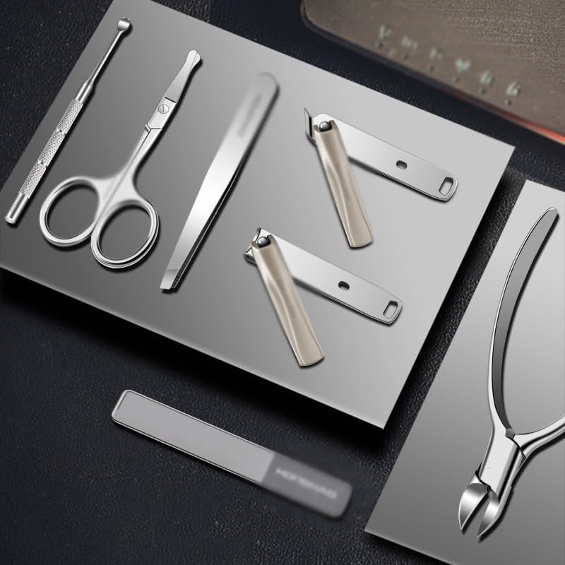 GYLXW Nail Clipper Set Nail Clipper Set Nail Clippers Complete Manicure Tools - Image 3