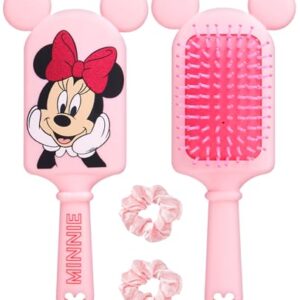 Hair Brush Wet and Dry Detangler Brush for Women Girls Kids Toddler Cute Cartoon Mouse Paddle Detangling Comb for Curly Thick Wavy Thin Hair Smoothing Anti Frizz Tangle Free Hairbrush Set