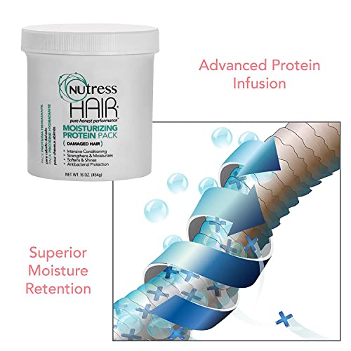 Hair Care Bundle (Total Count of 3) - One-Step Protein Treatment for Damaged Hair, 16oz (1), Foam Wrap Styling Lotion, 32 oz (1), Stop Break Leave-in Conditioner, 8oz (1) - Image 7