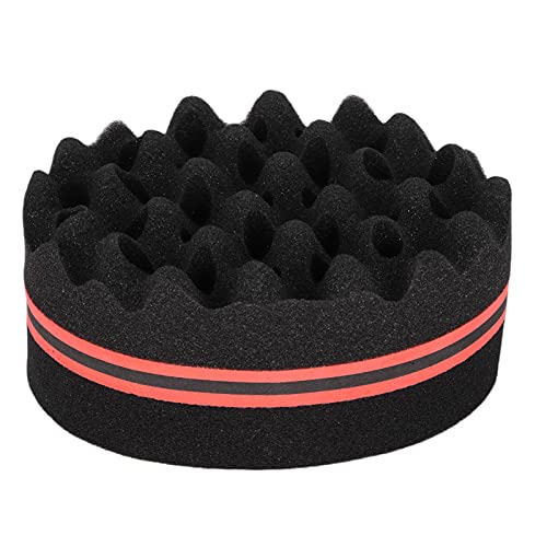 Hair Curl Sponge, Hair Sponge Brush Big Holes Sponge Dreads Locking Afro Coil Comb Care Tool Afro Twist Hair Comb Twist Wave Curl Brush Comb Twist Hair Coils Comb for Men Women