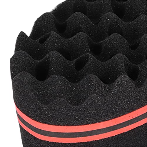 Hair Curl Sponge, Hair Sponge Brush Big Holes Sponge Dreads Locking Afro Coil Comb Care Tool Afro Twist Hair Comb Twist Wave Curl Brush Comb Twist Hair Coils Comb for Men Women - Image 7