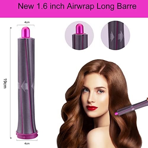 Hair Curling Barrels,1.2 Inch Hair Curling Barrels Compatible with Dyson Airwrap Styler Attachment Parts Self Hair Curling Attachment for Dyson Supersonic Hair Dryer (No Hair Dryer) - Image 3
