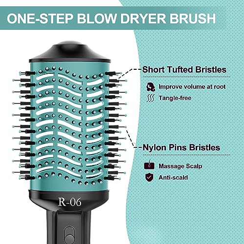 Hair Dryer Brush Blow Dryer Brush in One, Hot Air Brush 4 in 1 One Step Hair Dryer and Styler Volumizer with Negative Ion for Drying, Straightening, Curling, Salon for All Hair Types - Image 5