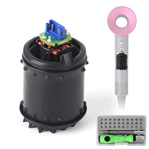 Hair Dryer Motor Replacement for Dyson Supersonic HD01 HD02 HD03 HD08 Models, Blow Dryer Motor Repair Accessories