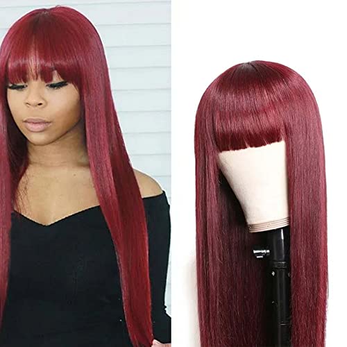 Hair Extensions for Short Hair Female Bangs Wig Not Install European American Fashion Wig Long Hair Female Straight To Wear Hairdresser And Wig Hair Bangs Wet And Wavy (B, One Size) - Image 5
