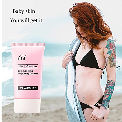 Hair Removal Cream -Fast 5 Mins Depilatory Cream - Upgrade Natural Painless Hair Remover for Women and Men Travel Size (2pack 60ml) - Image 6