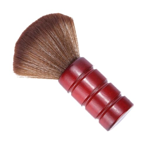 Hair Sweep Brush Haircut Brush Face Cleaner Brush Hair Cutting Brush Large Barber Brush Barber Duster Brush Barber Neck Brush Barber Tools Face Duster Hair Tool Broken Hair Wooden