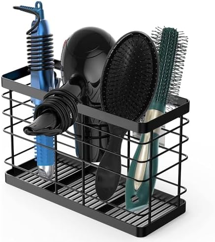 Hair Tool Organizer for Blow Dryer, Straightener, and Accessories - Compact Storage Solution