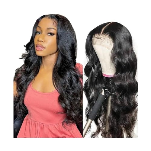 Hair Wigs human hair Human Hair Wig for Black Women, HD Transparent 13x4 Lace Front Wigs 14-40inches Long Brazilian Human Hair Wig, Natural Black Color Natural Wigs for women Density - Image 2