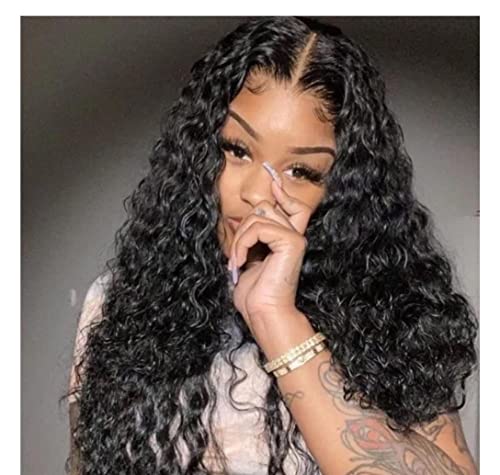 Hair Wigs Women Natural Wigs Long Curly Hair Black Wigs High Synthetic Wigs Ladies Wigs Human Hair Wig - Image 2