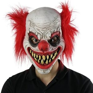 Halloween Creepy Mask Costume Party Latex Scary Clown Mask Joker Mask