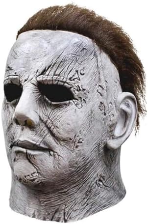 Halloween Scary Michael Myers Head Mask, Original Michael Myers Mask Adult/Kids, Halloween Masquerade Cosplay Latex Full Head Mask Costume for Adults - Image 2