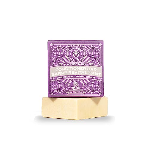 Hamish & Co. Conditioner Bar, Charred Patchouli, Conditioner Bar for Men, Handcrafted with Scottish Islay and Whiskey Infused, Natural Ingredients, Sulfate/Paraben/Cruelty/Plastic-free, pH balanced - Image 3
