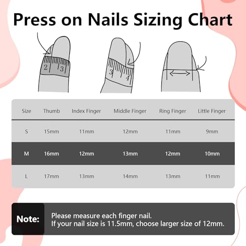 Luxury Handmade 3D Reusable Press On Nails Set of 10 UV Finished Custom Designs - Image 5