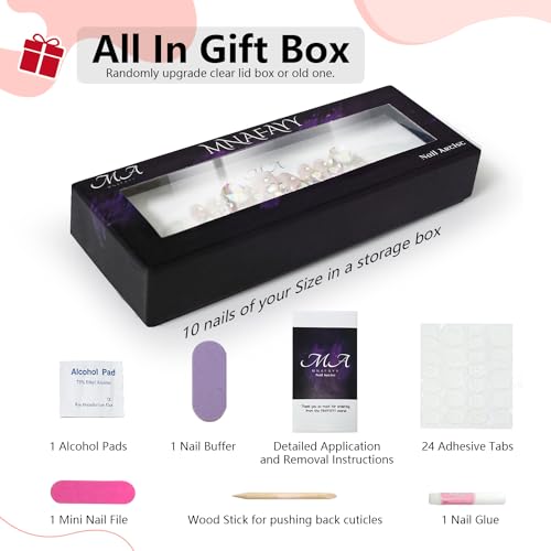 Luxury Handmade 3D Reusable Press On Nails Set of 10 UV Finished Custom Designs - Image 2