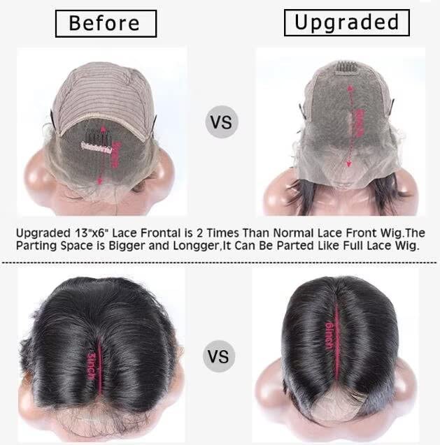 HD Transparent 13x6 Lace Front Wig Loose Deep Wave Wig Honey Blonde Lace Front Wigs 4t27 Ombre Colored Human Hair Wigs Highlight Body Wave Crystal Lace Brazilian Hair 150% Remy Virgin Hair 26 - Image 7