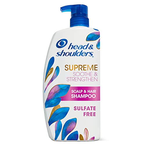 Head & Shoulders Supreme Argan Oil Sulfate-Free Dandruff Shampoo 28.2 Fl Oz