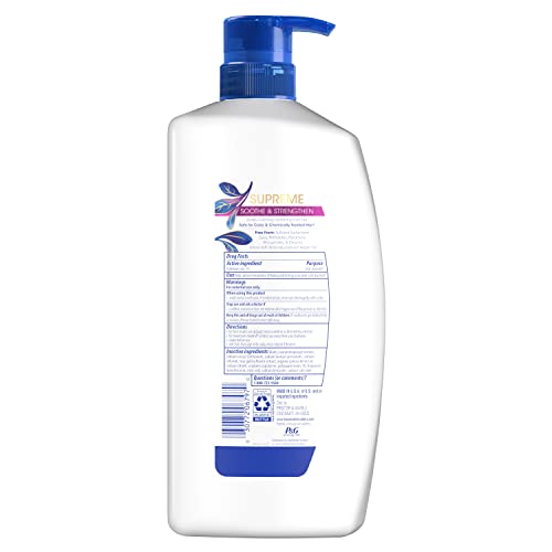 Head & Shoulders Supreme Argan Oil Sulfate-Free Dandruff Shampoo 28.2 Fl Oz - Image 8