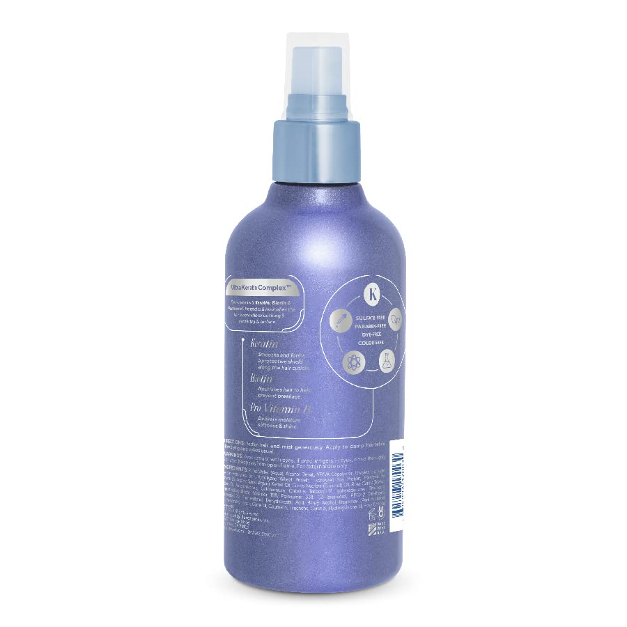Heat Protectant Styler with UltraKeratin Complex - Prevent Heat Damage & Breakage | Control Frizz & Enhance Shine | Color Safe, Paraben Cruelty Sulfate Free | USA Made (8 oz) - Image 2