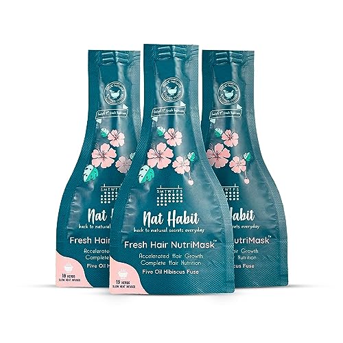 Hibiscus 5-Oil Hair Growth and Conditioning Mask for Healthy Hair 8 oz