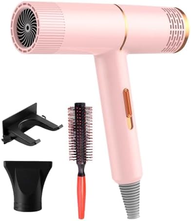 High-Power Electric Hair Dryer with Hot Wind Comb for Women - Home and Salon Use - Image 2